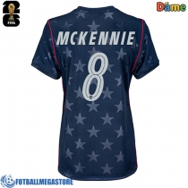 Fotballdrakt Dame Forente stater Weston McKennie #8 Bortedrakt VM 2026 Kortermet